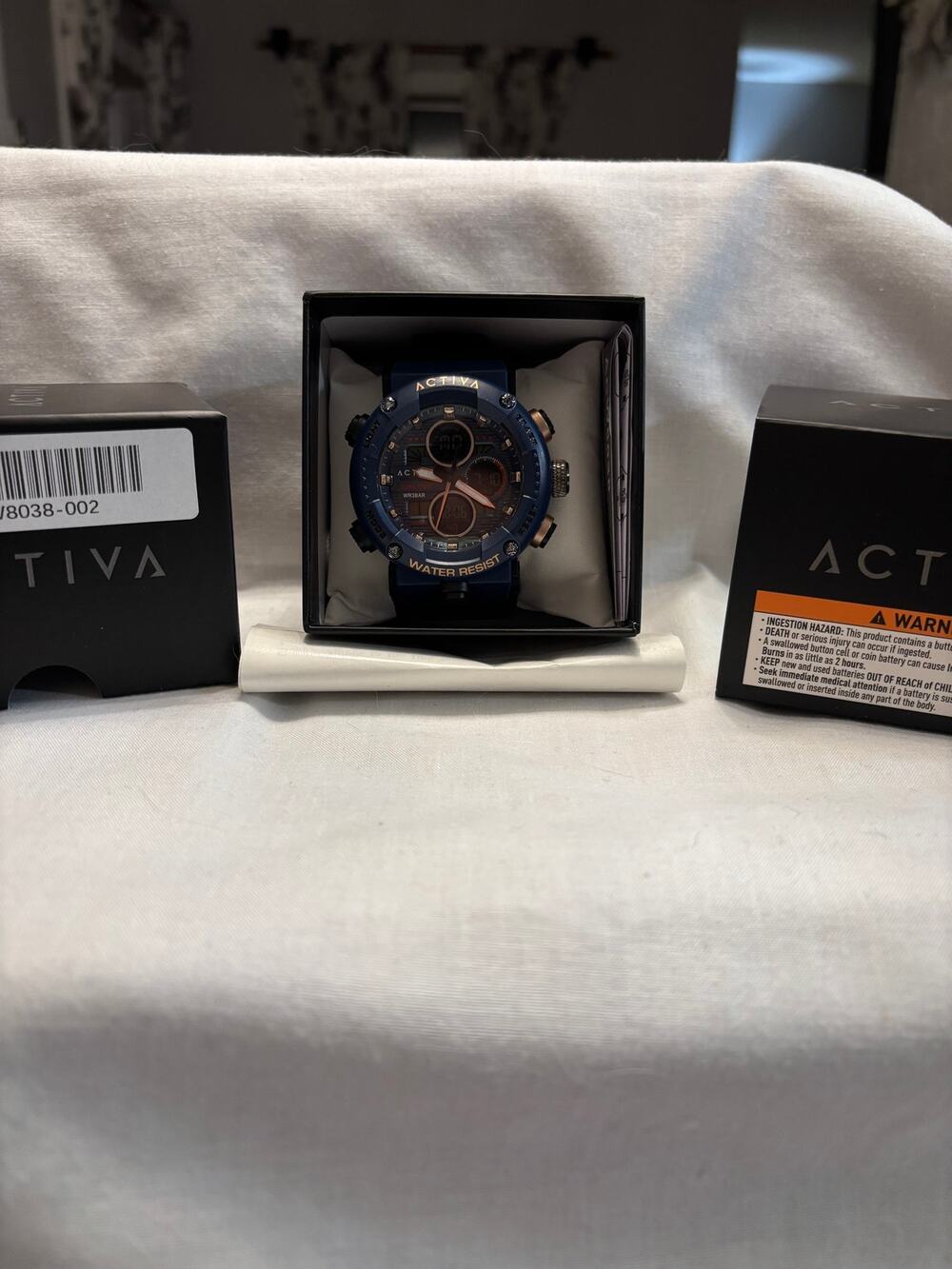 Activa X Invicta Digital Men's Sport Watch - 52MM Navy & Rosegold (NWT)